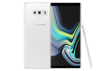 SAMSUNG Note 9 白色新色開賣！12月初雪白應景登場