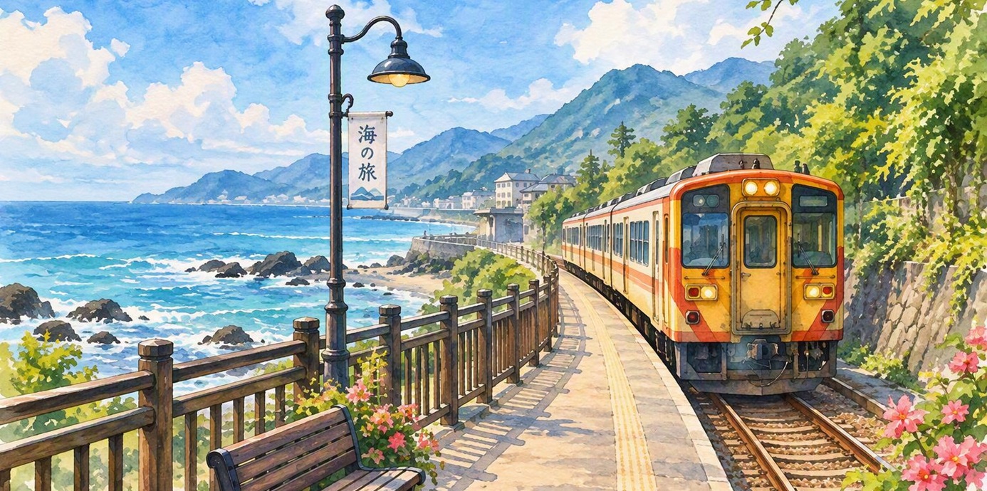 【影刻臺灣】不用飛日本！全台5大夢幻火車站一次看 現實版《神隱少女》海上列車美到爆紅