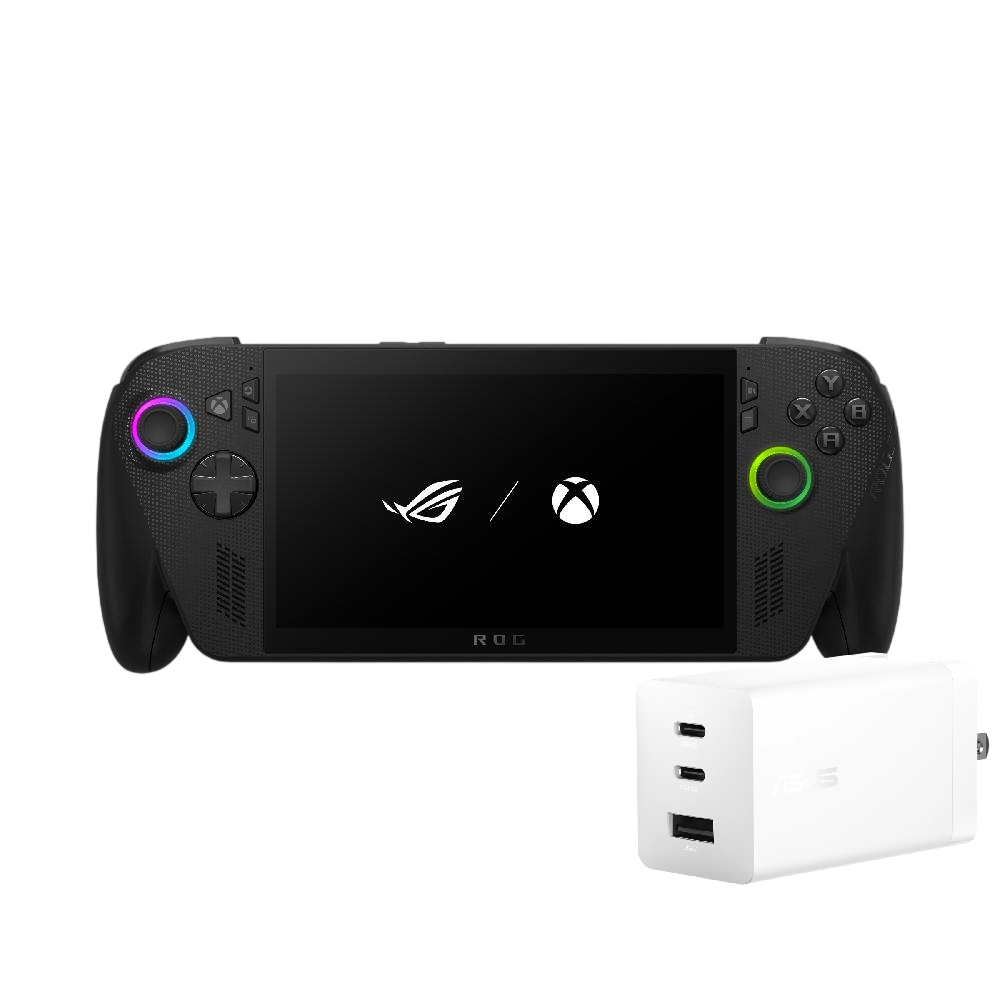 【氮化鎵充電器】ASUS ROG Xbox Ally X AMD Ryzen AI Z2 24G 1TB 7吋 FHD 黑 電競遊戲掌機