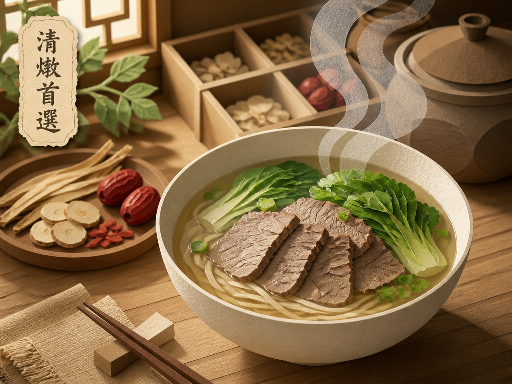 夏季潮溼炎熱:優先選擇清燉與清爽