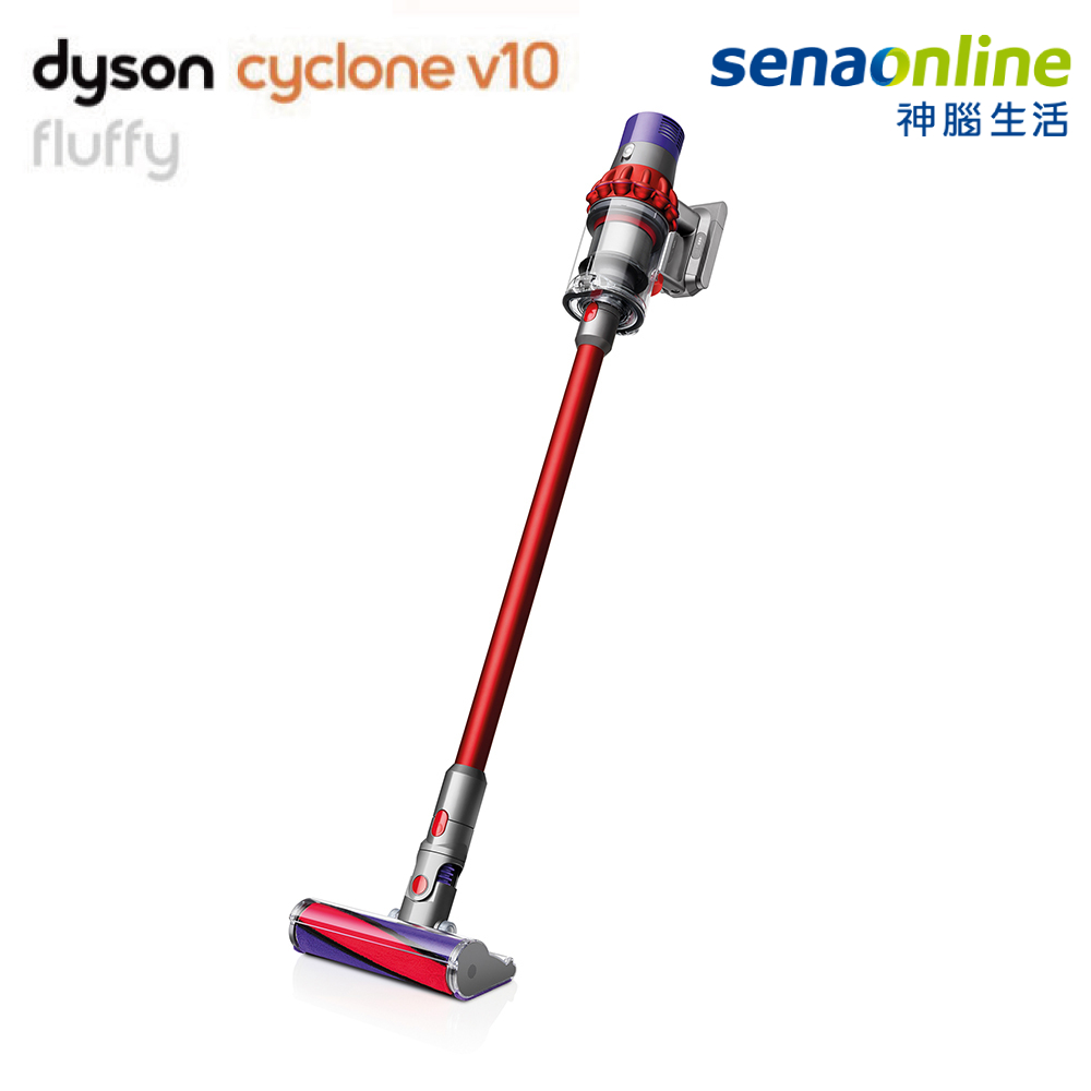 Dyson Cyclone V10 Fluffy SV12 無線吸塵器紅【享兩年保固】 - GP1601 